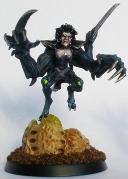 Alexis, bug/human hybrid queen