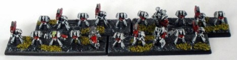 SIn Eater Devastator Marines in MK6 Corvus Armour