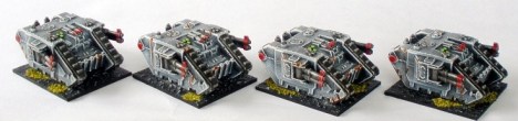 Sin Eater Land Raider Battle Tanks