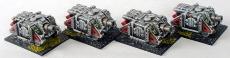 Sin Eater Vindicator Siege Tanks