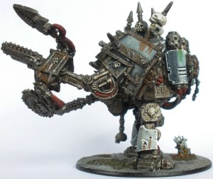 Tankorrs huge and ludicrous close combat arm.