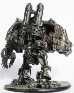 Rear Shot. Just greasy looking metal really.