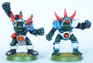Two Cannibal Black Orc Blockers