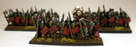 Goblin spear unit.