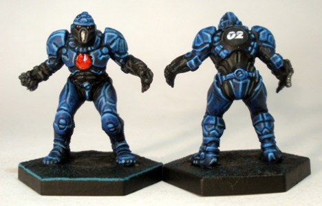 The "Jack" position, front and back.