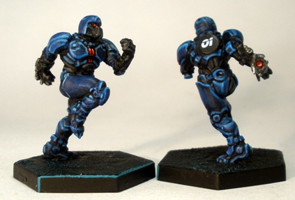 "Striker", front and back.