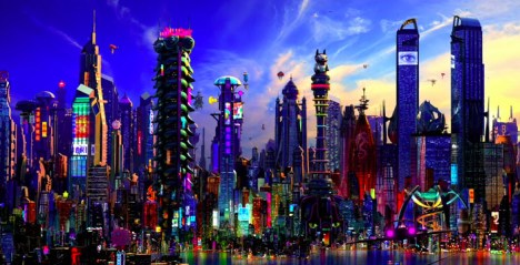 SpeedRacerCityscapeCosmopolis