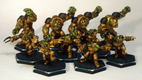 B.P. Oilers Dreadball Marauder Team