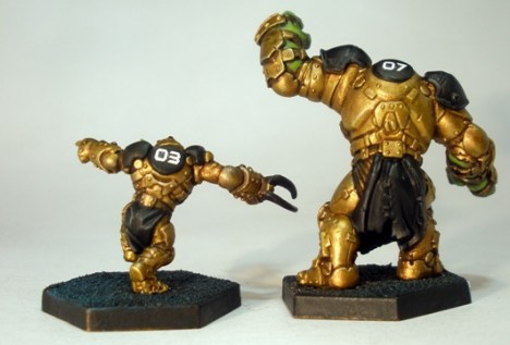 L to R: Jack, Guard (rear)