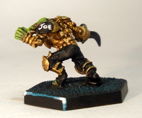 Joe doesnt wear a number.