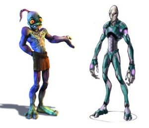 Abe and a judwan from the "Pelgar Mystics" team.  Not a perfect match, but close enough.