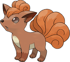 Vulpix the Pokémon - courtesy of Bulbapedia