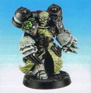 Chaos Lord Eddie. The definition of a suicidal, one-shot weapon.