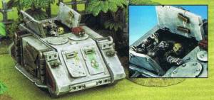 The APC that became known as "jacuzzi rhino".