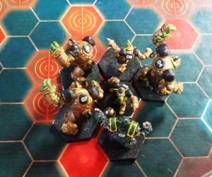 Rush 12 and the B.P.Oilers unbelievably form a cage to protect their one point lead from the powerful, but distant and slow Infernal Fathers.