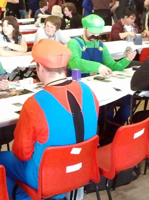 Mario & Luigi play CCGs