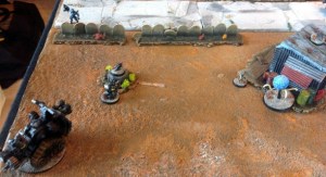 The assassin infiltrates ahead of the rest of the Imperial force, poised to strike.