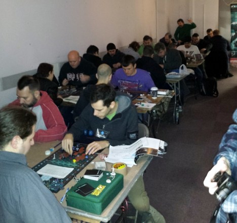 Some of the DreadBall tournament.