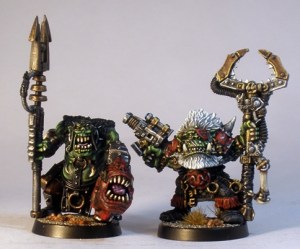 L to R: cureent plastic Runtherd, Zodgrod.