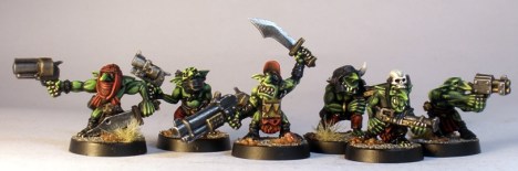 Slugga swapped for implausibly huge shotgun...