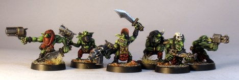 ...and finally an old 1980s (maybe early 90s) plastic shoota/bolter for some retro chic.