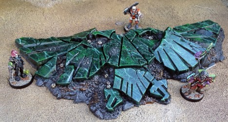 "You are shafe only on Holy Ground. None of ush will violate that rule. it'sh tradition."