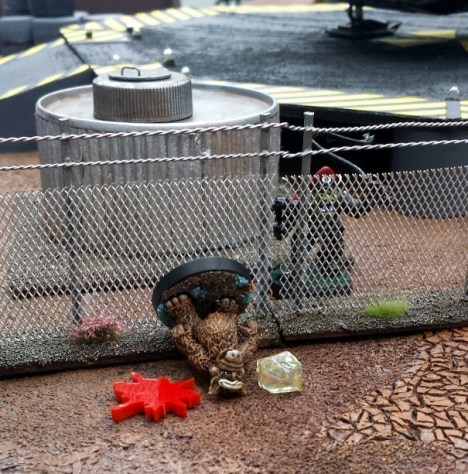 Da Black Major strokes his nipples as he watches ALF catch his scrotum on the fence as he falls, taking him out of the game.   "Epic fail" as kids 38,000 years earlier may have said,