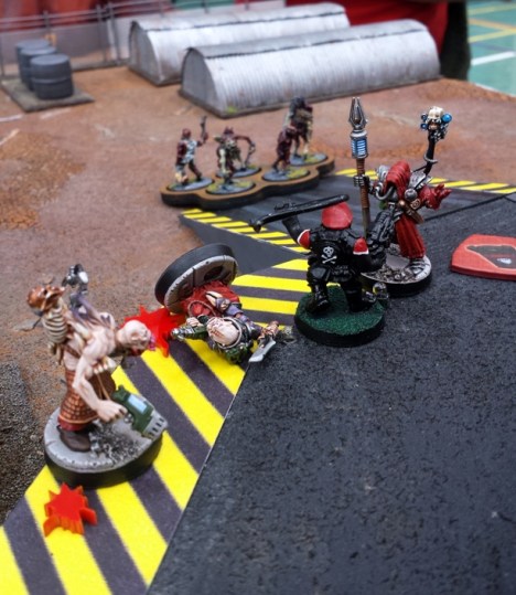 After fleeing the distracted bear the exposed hybrids are put under pressure from incoming fire.