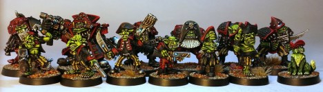 A selection of Skabsquigs Skallywags.