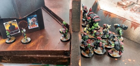 The gretchin make it to the access hatch and the full Skallywag force finally has access to Ferrograd.