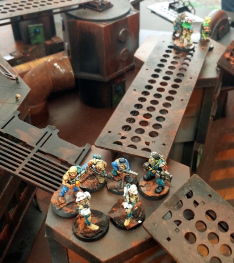 ...allowing the Buccaneers  to proceed past the preoccupied authorities in their search for the loot.