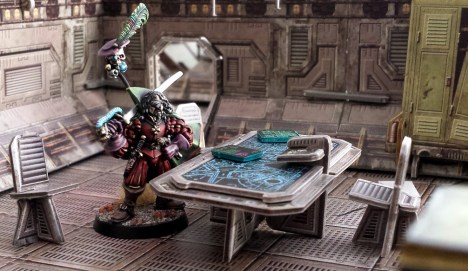 With a brief moment to digest the gravity of the information in the XXX pad found in the Barracks, Ramirez countenance becomes grim. "Whenever you are ready Ramirez" snarks L'Oreal over the com. "Things are getting a bit sticky here...