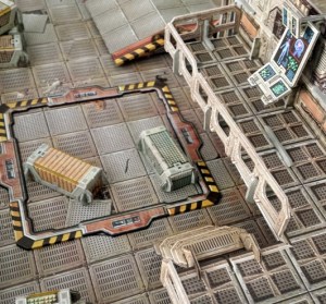 Shipment details are available from the console in the cargo bay.