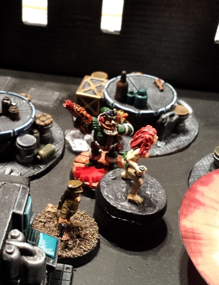 Patricia the dancer sees the creepy old man for what he is, but Cpt. Jameson shows Santas the correct way to converse with a lady.