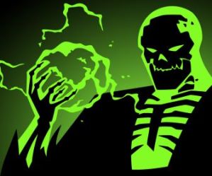 "Blight" fornm the Batman Beyond Cartoon was an influence on the scheme.