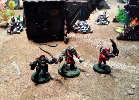 The inimitable Zardork, accompanied by Da Black Major and his Red Shadorks