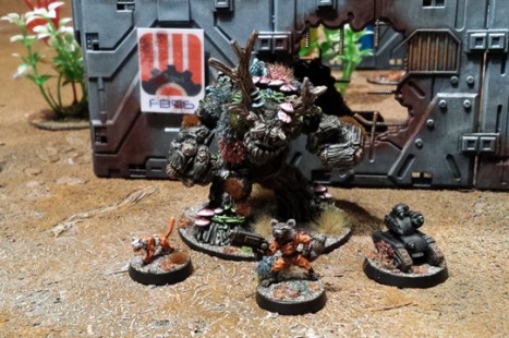 Interstellar mercenaries Cooper and Char'lee are accompanied by cyber-feline G.I.N.G.E.R. and a recently hacked HK drone.