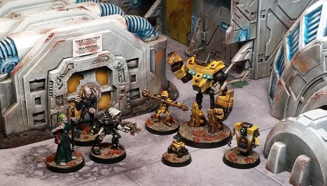 The tell tell signs of A.I. (Abominable Intelligence) cause Inquisitor Verhoeven to become ever more suspicious of a violation of the "The Soulless sentience, it is the enemy of all" he warns.