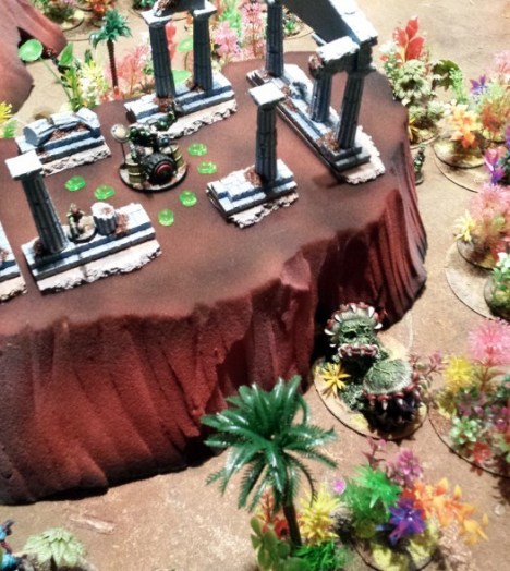 Frangk works the SIPHON like the very spirit of Gork, bringing it up to level ten.  One louder is all that is required to fully power-up the warboss (and gaing the Major Plot Point).  But disaster strikes...