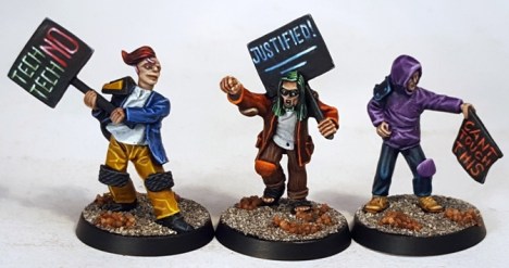 #61 - #63: Sci-fi Protesters