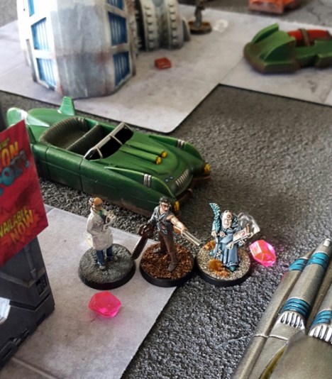 Its science versus bureaucracy when, unhappy to allow the Warrior to grant portal access to the Audit, Dr Shadenfreude confronts the Auditor...