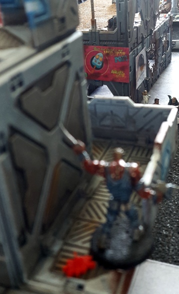 Pew-pew... sptang... peow...