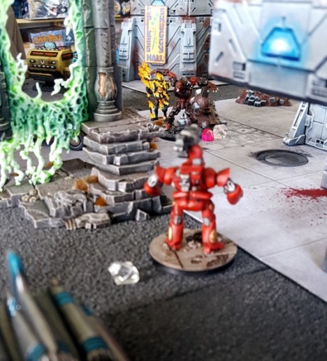 ...the cultists land in Sector 13 moments later. It takes the Castellan another moment to recalibrate its targeting matrix for the altered gravity, atmospheric conditions and magnetosphere...