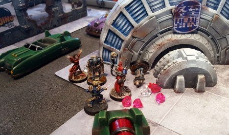 ...only for another pen-pusher (recently after disengaging from a firefight) to distract the Magos once again...