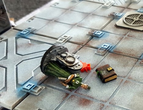 ... then opens the book and her brain foams out of her nostrils and ears.