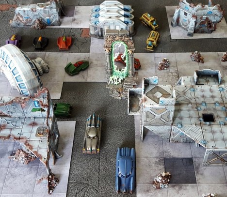 Sector 13, decaying megalopolis.