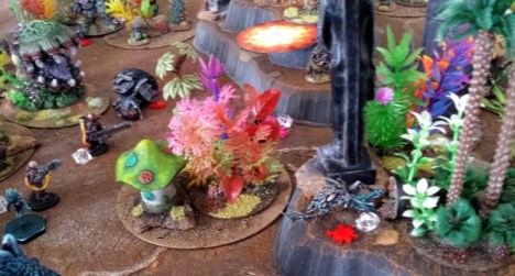 ...and the relentless tide of Purgators takes out Brambles by an ancient statue, leaving the defiant L'Oreal to be flushed out of the jungle by heavy fire.