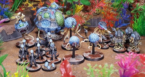 The entirety of the Tenebrainian Cerebalite Enslavers force to date.