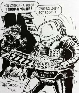 Karl Urban need not apply.  Gritty, Walter is not.