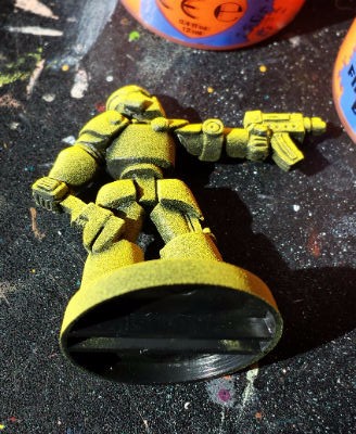 Step 1c: Bottom view of similar model